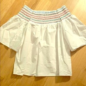 Parker off the shoulder blouse